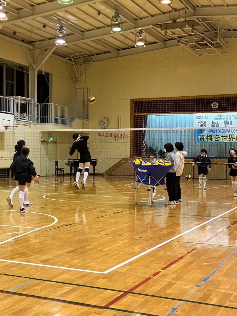 今日も寒い！青梅市の小学生女子（ジュニア）バレーボールクラブ青梅ミッキーズ