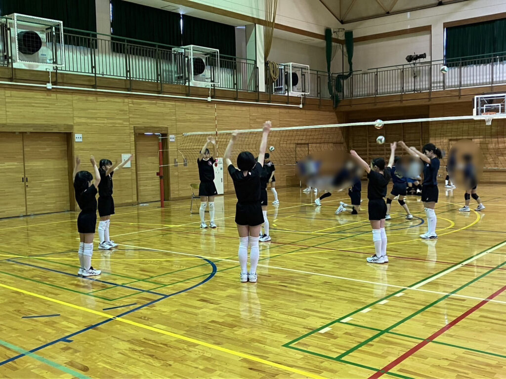 今日は成木に来ております!青梅市の小学生女子（ジュニア）バレーボールクラブ青梅ミッキーズ