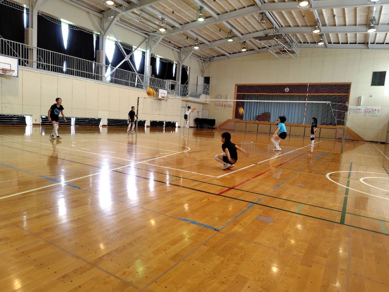 今日も体験に、来てくれました✨青梅市の小学生女子（ジュニア）バレーボールクラブ青梅ミッキーズ