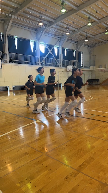 お天気☀️お天気☀️青梅市の小学生女子（ジュニア）バレーボールクラブ青梅ミッキーズ