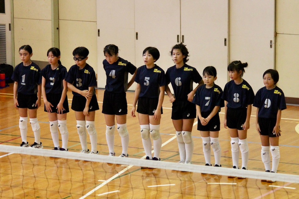 東京新聞杯予選１日目全勝✨✨青梅市の小学生女子（ジュニア）バレーボールクラブ青梅ミッキーズ