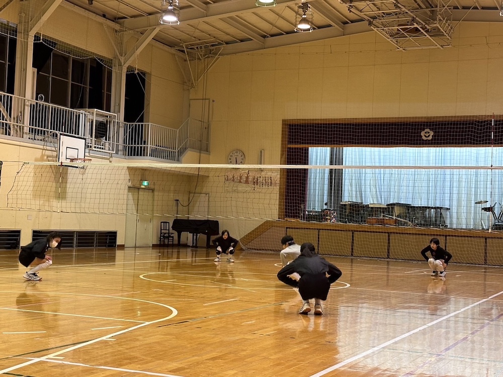 今日も霞台小にて練習開始です🏐🏐青梅市の小学生女子（ジュニア）バレーボールクラブ青梅ミッキーズ