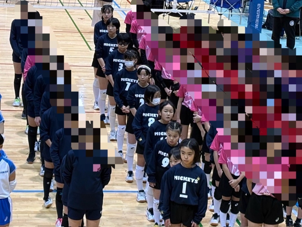 小学生バレーボール大会in羽村🏐青梅市の小学生女子（ジュニア）バレーボールクラブ青梅ミッキーズ